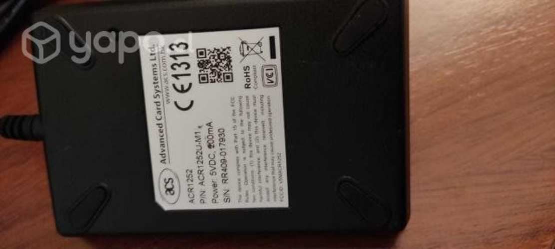 Lector Nfc - Cédulas De Identidad Y Tarjetas