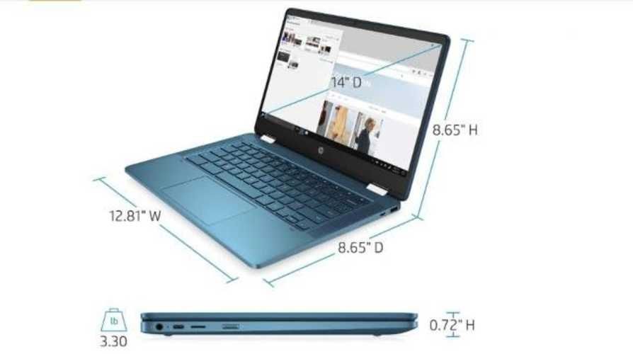 Notebook HP Pavilion x360 14 para respuesto