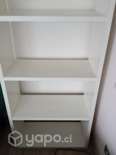 Repisa de melanina texturada blanca