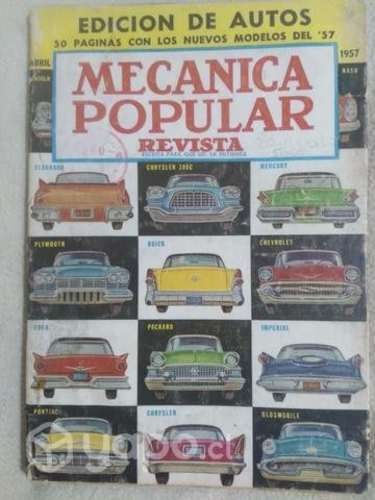 Mecánica Popular edición de autos 1957