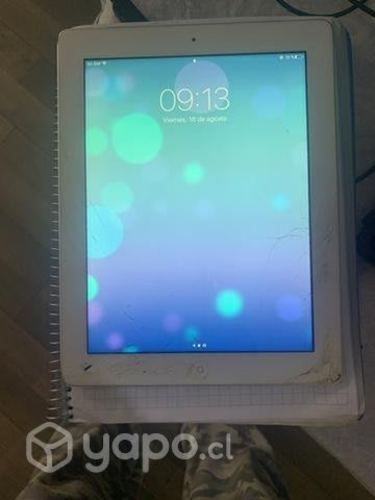 Tablet IPad con detalles