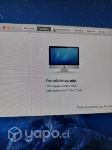 MacOs Sierra versión 10.12.6
