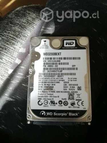 Tarjeta de memoria 320gb