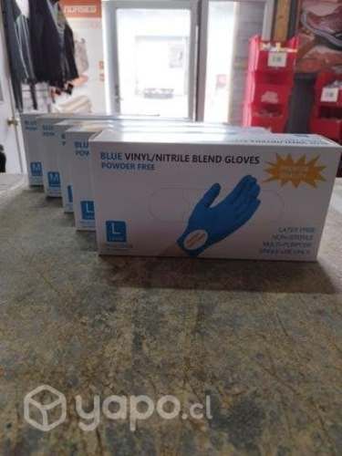 Guantes desechables nitrilo examinacion