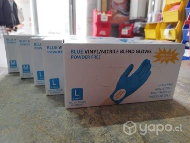Guantes desechables nitrilo examinacion
