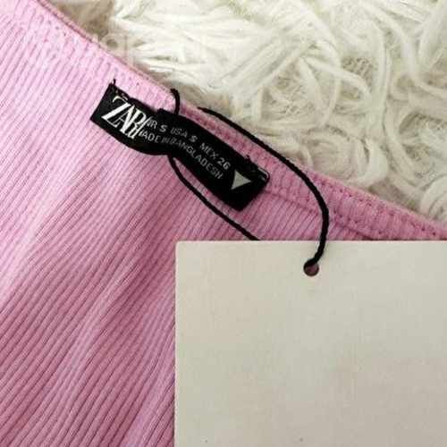 Polera Zara rosada S