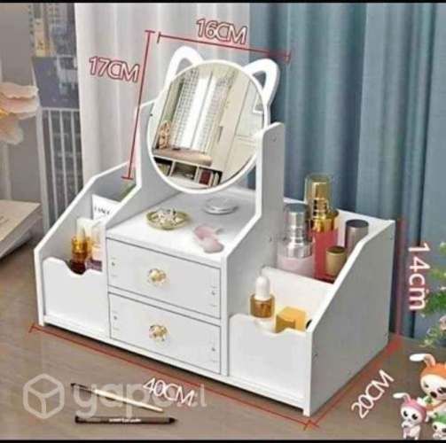 Tocador organizador de maquillaje