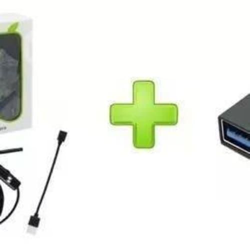 Camara Sonda Endoscopio Android 2 Mtrs + Otg Tipo