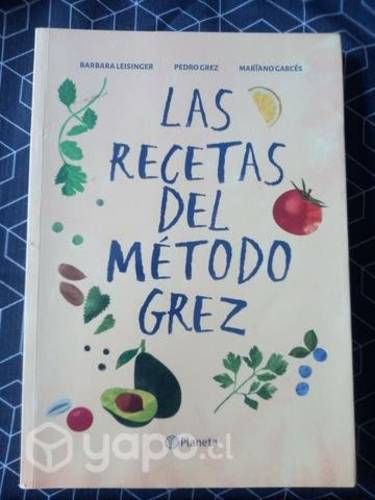 Libro "las recetas del método grez"