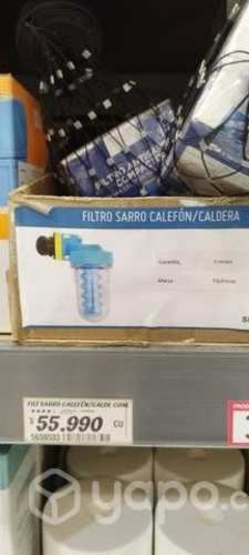 Filtro sarro para calefon o caldera