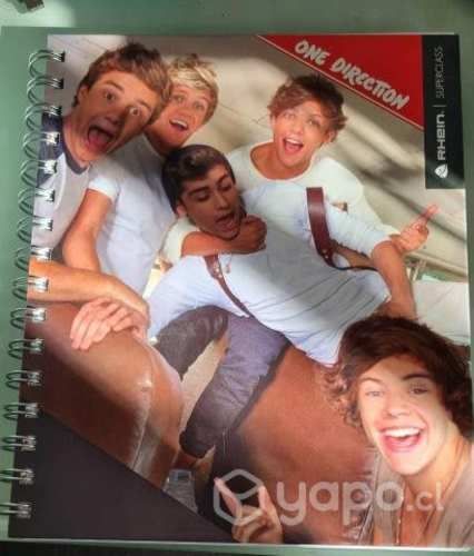 Cuaderno one direction nuevo