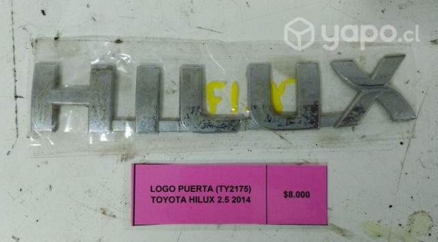 Logo Puerta (TY2175) Toyota Hilux 2.5 2014