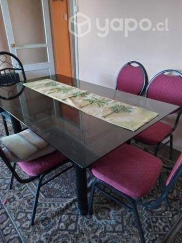 Cubierta de mesa comedor de vidrio