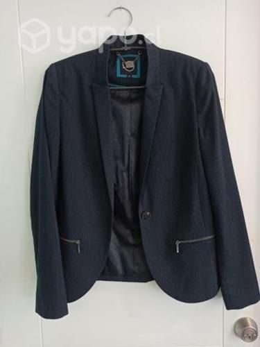 Blazer IO talla 38 color azul oscuro como nuevo