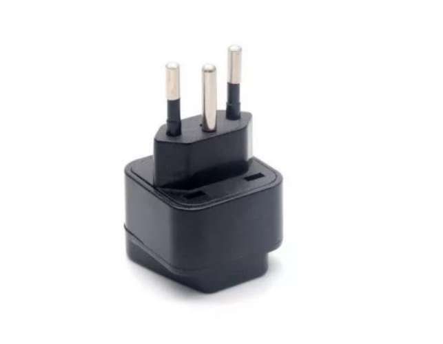 2x Conector Adaptador Para Viajes Brasil Br A Naci
