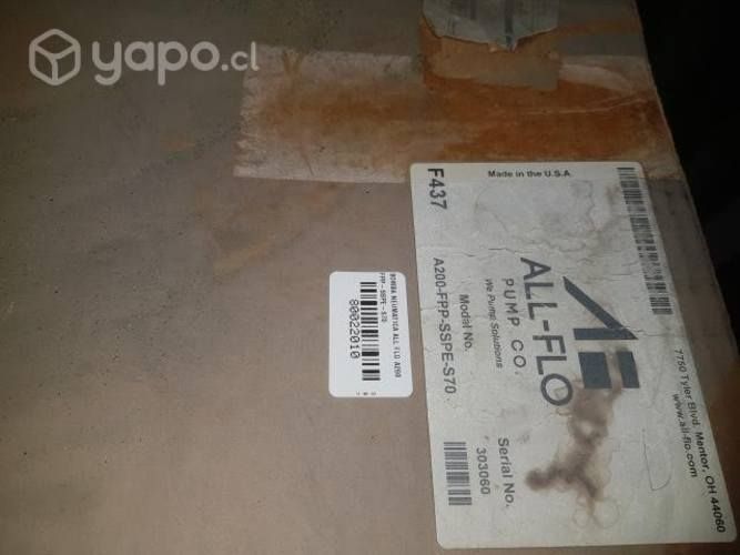 BOMBA NEUMATICA ALL FLO A200FPP-SSPE-S70