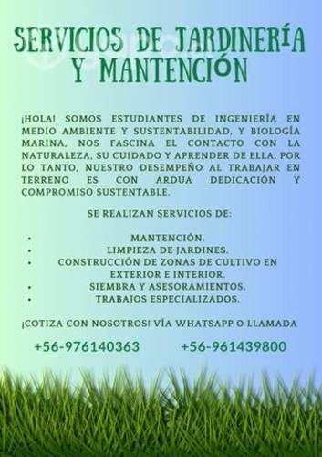 Servicios de jardinería