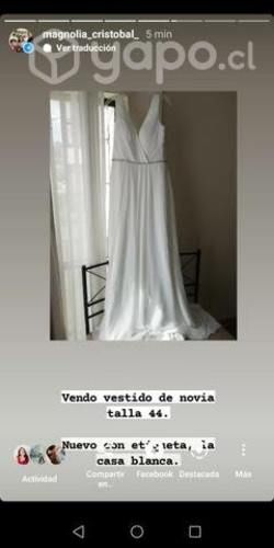 Vestido de novia nuevo con etiqueta