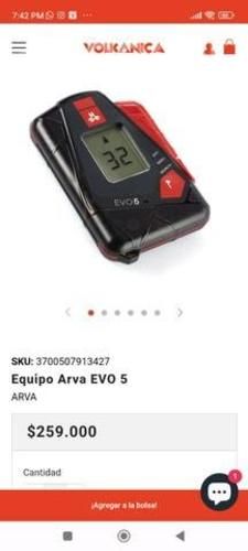 Tranceptor avalanchas ortovox y arva