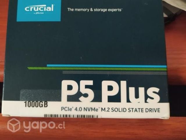 SSD 1 TB CRUCIAL PCIE 4.0 NVMe