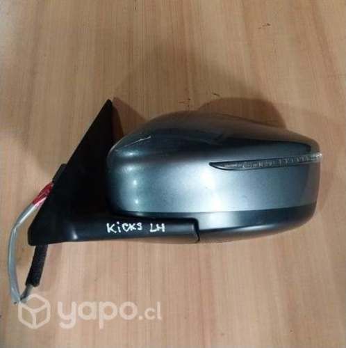 Retrovisor Izquierdo Nissan Kicks sin vidrio