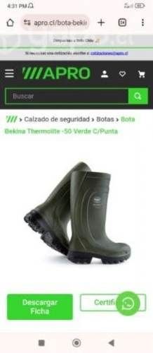 Botas Bekina nuevas
