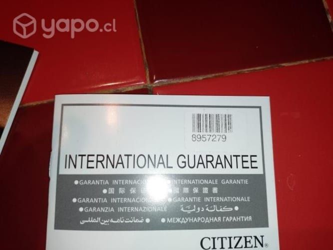 reloj citizen eco-drive nuevo