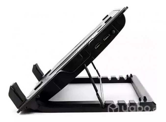 Base Notebook Cooler Hasta 17 Ventilador Enfriador