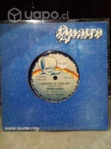 Sergio Facheli 3 x Vinilos 7&quot; Single 45s Originale
