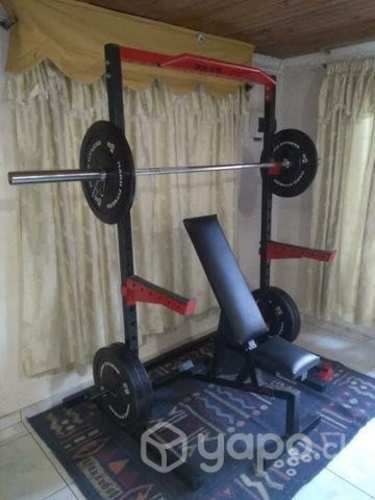 Barra olímpica set completo