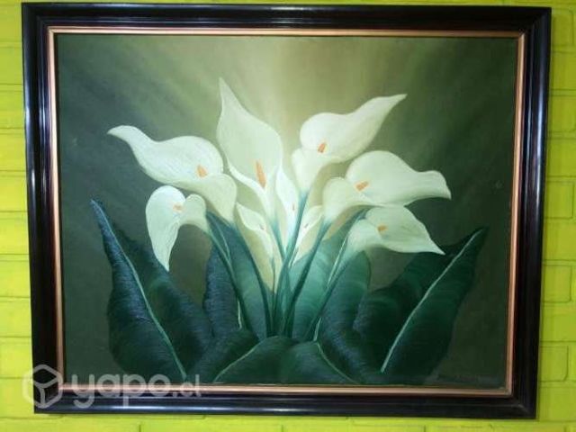 Cuadro decorativo de calas 99x80