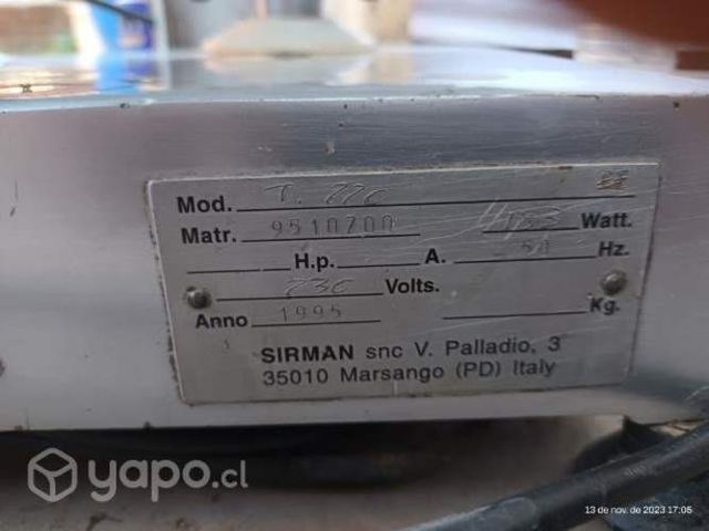 Máquina de cortar fiambre