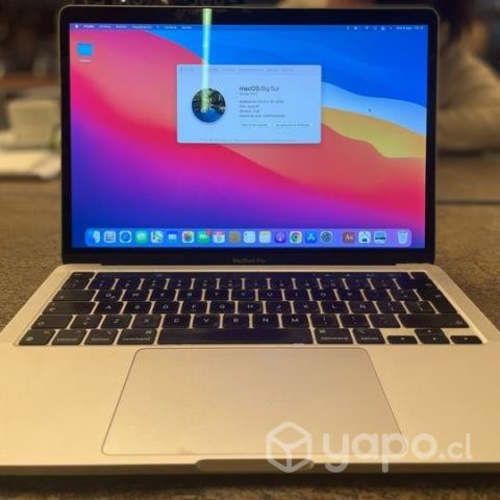 MacBook Pro año 2020 . 13 pulgadas m1 . Touch Bar