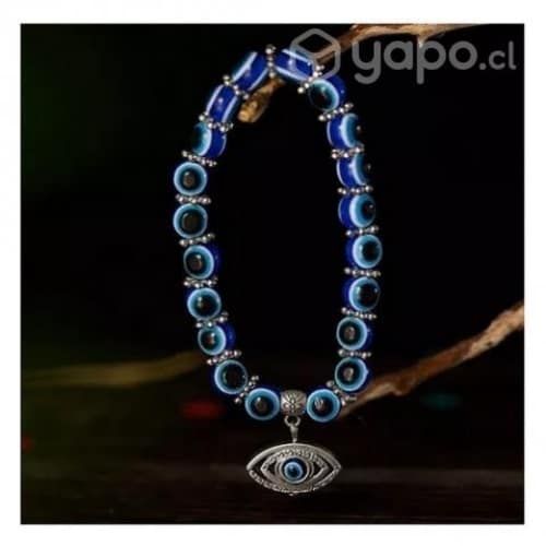 Colgante Ojo Turco con dije Elefante, ojo o Búho