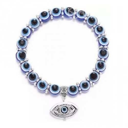 Colgante Ojo Turco con dije Elefante, ojo o Búho