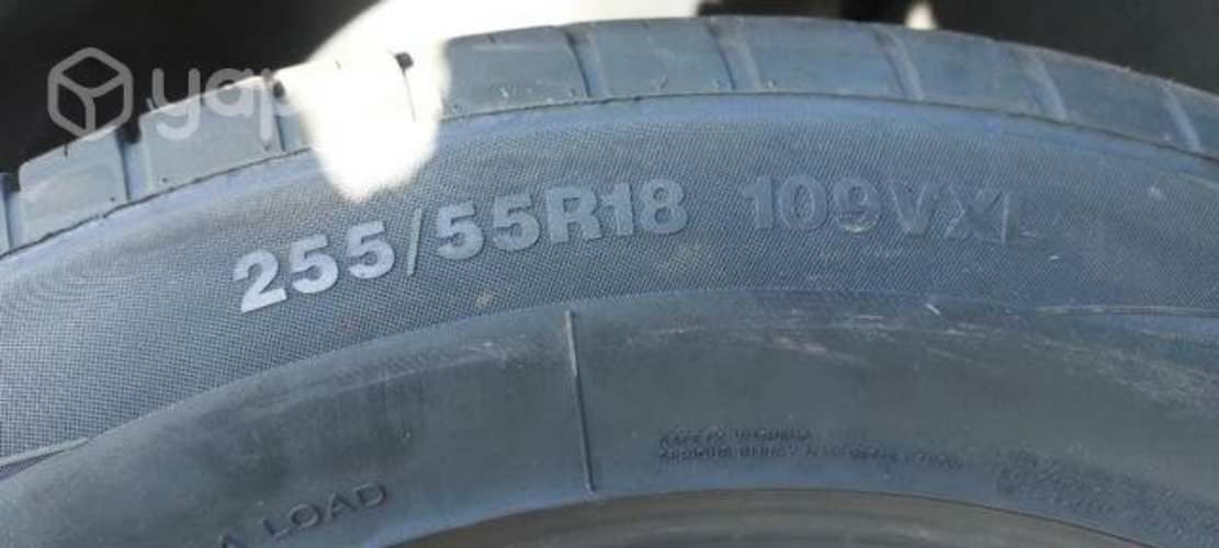 2 neumáticos nuevos 255/55 R18