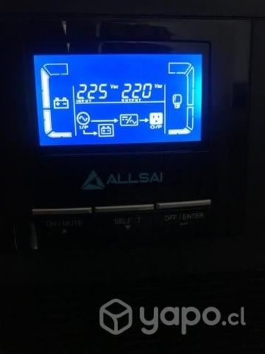 Ups allsai 3kva monofasica