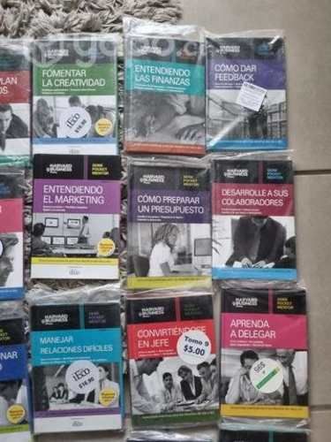 23 Libros colección Harvard bussiness