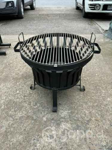 Brasero con Parrilla Acero Carbono