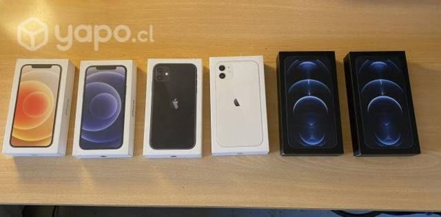 Caja de iphone 11, 12 y 12 pro max
