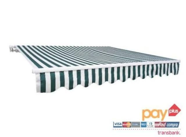 Toldo retráctil franjas 270x240 NUEVOS