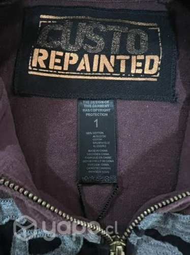 Poleron Bordado Marca Custo Barcelona Talla 1 O S