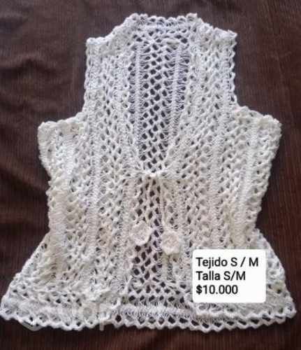 Chaleco tejido