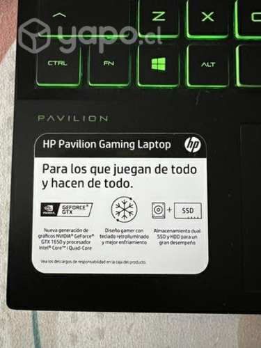 Notebook hp pavilion gaming