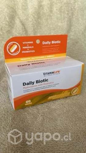 Multivitaminicos más probióticos