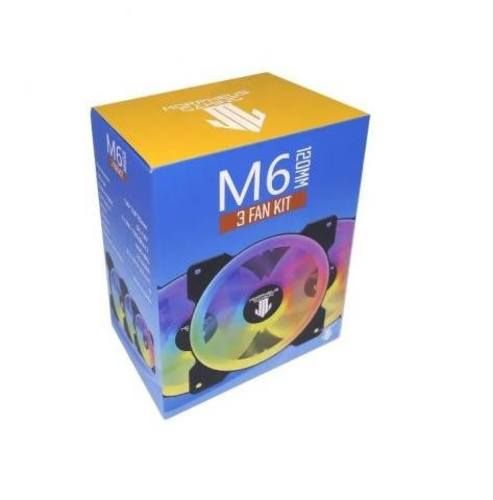 Kit 3 Ventiladores Morpheus M6 120 mm con Control