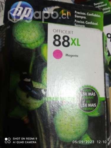 Tinta HP 88xl Magenta original de alta