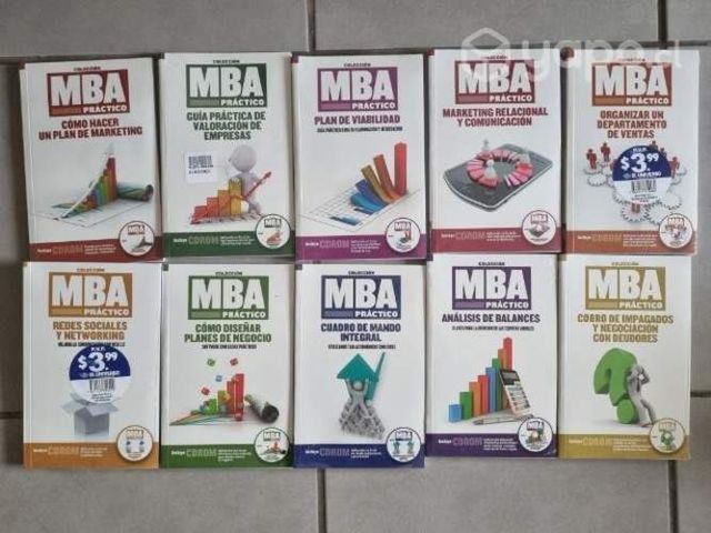 Libro colección MBA con DC