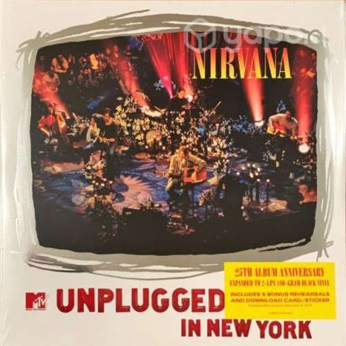 Vinilo - NIRVANA - UNPLUGGED - nuevo - sellado