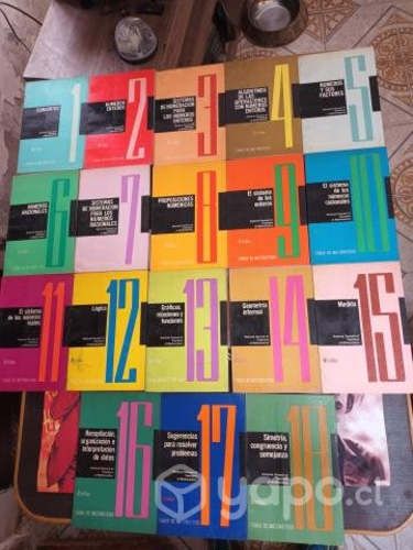 Colección completa Temas de Matemáticas, 18 tomos